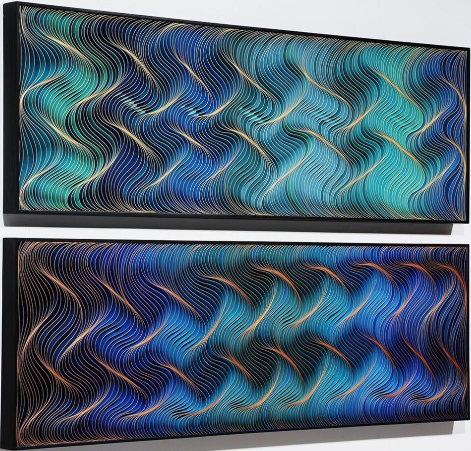 Dancing On Water Gold And Copper I & II